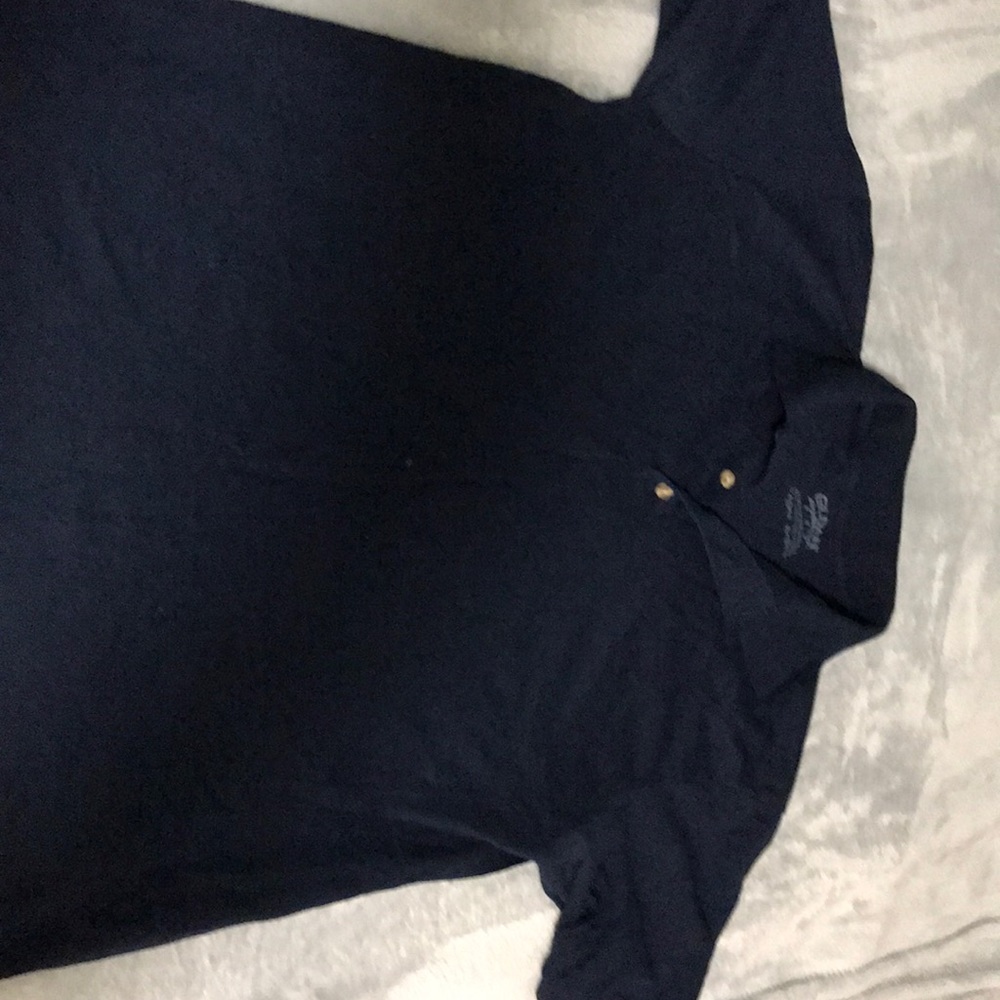 Navy collar shirt